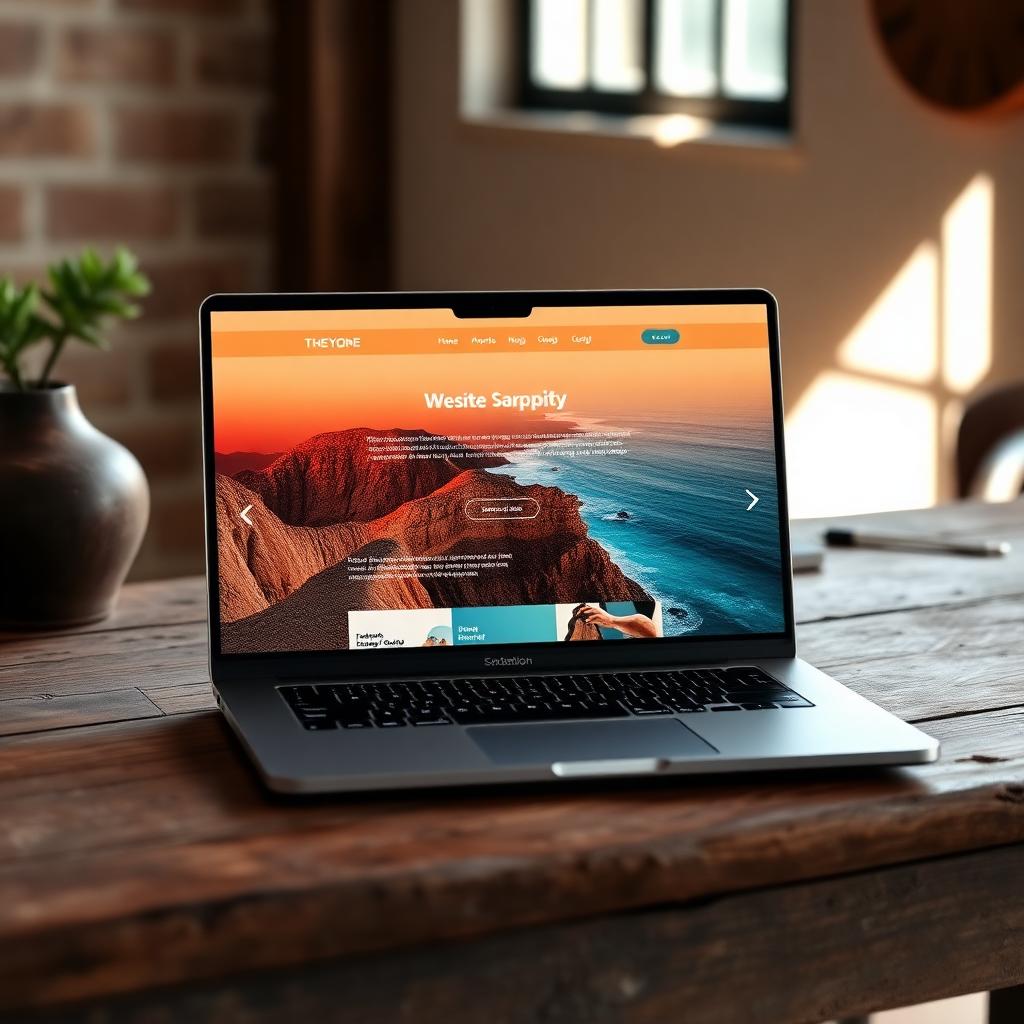 Site institucional profissional criado por agência de marketing digital em Paraty